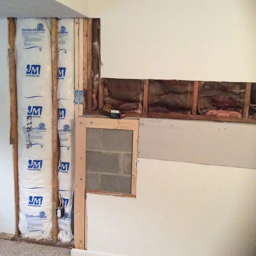 Wall insulation replacement during Structural Drying in Mead